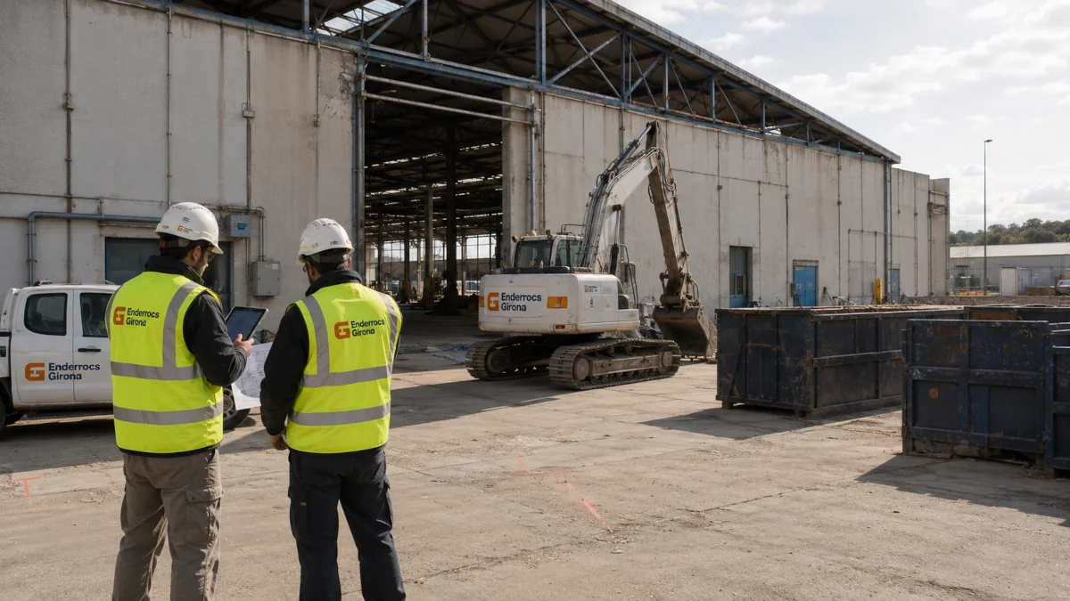 Demolición de naves industriales en Girona: qué revisar