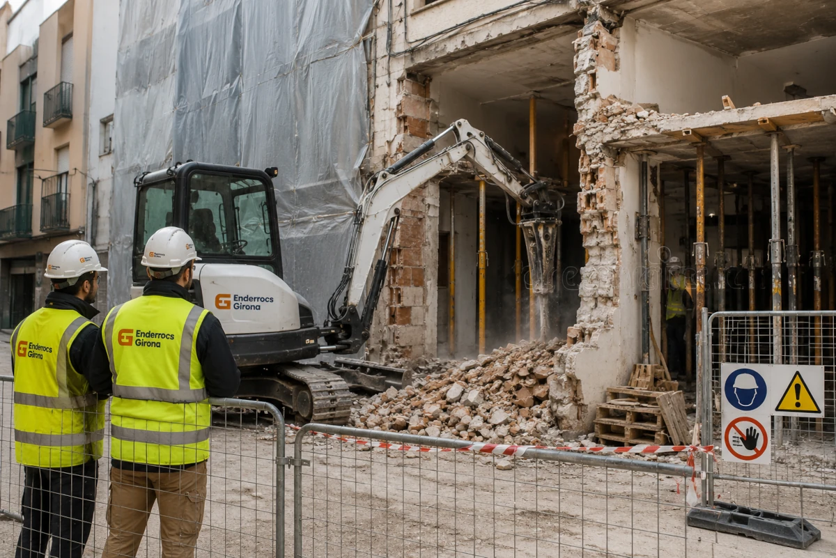 Demoliciones parciales en Girona